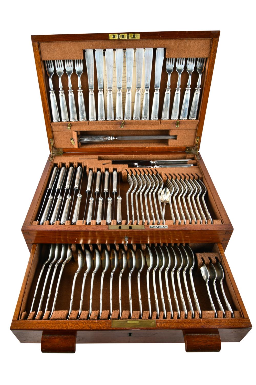 GEORGE V STERLING FLATWARE
