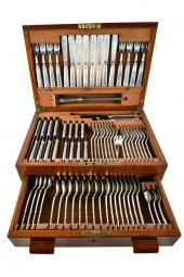GEORGE V STERLING FLATWARE SER