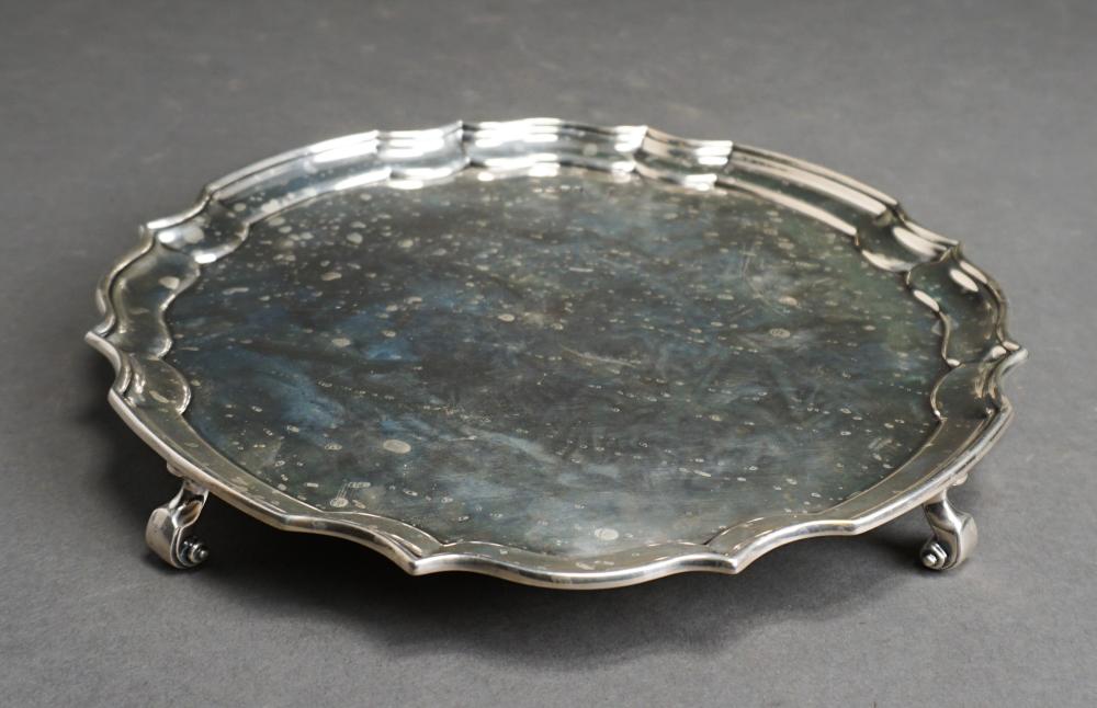 GEORGE V STERLING SILVER FOOTED