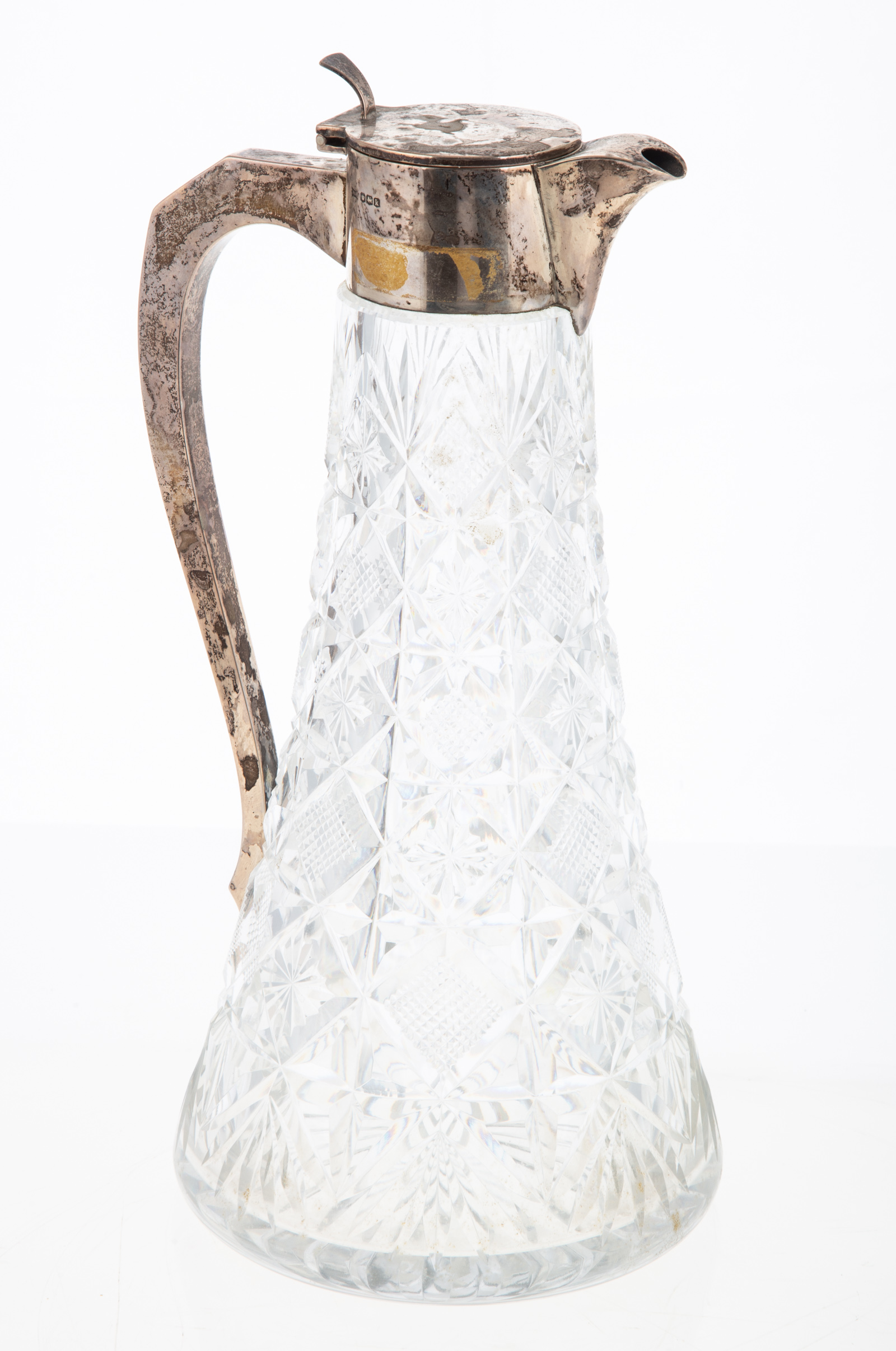 GEORGE V STERLING SILVER MOUNTED