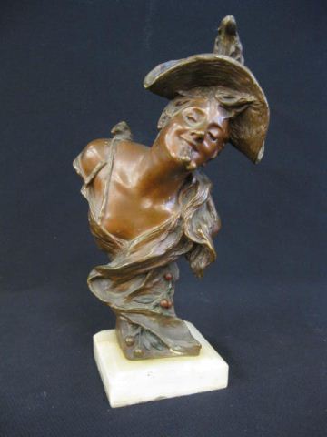 George Van der Straeten Bronze of