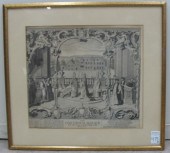GEORGE VERTUE TWO ENGRAVINGS (