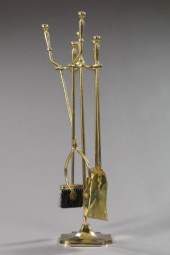 George VI Five-Piece Brass Hea