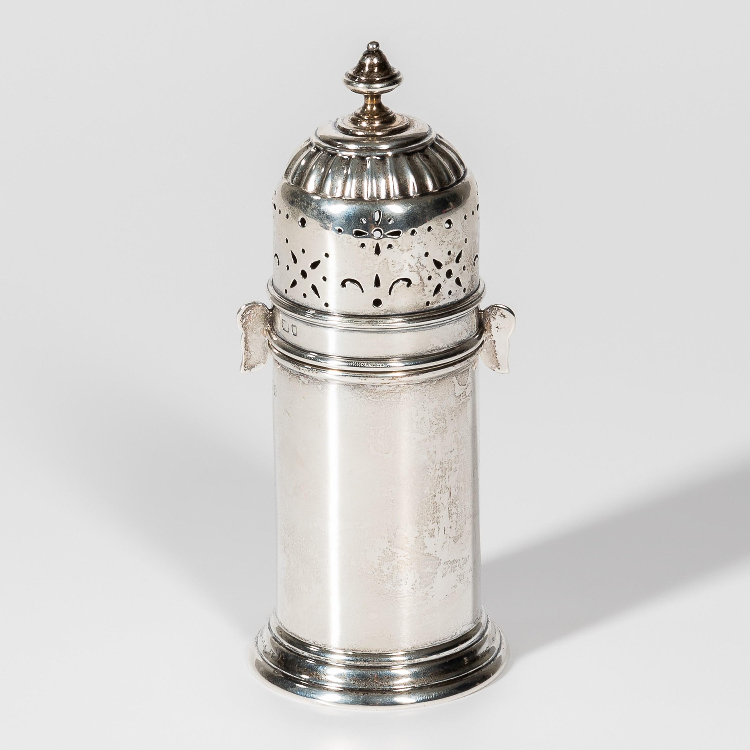 GEORGE VI STERLING SILVER CASTER,