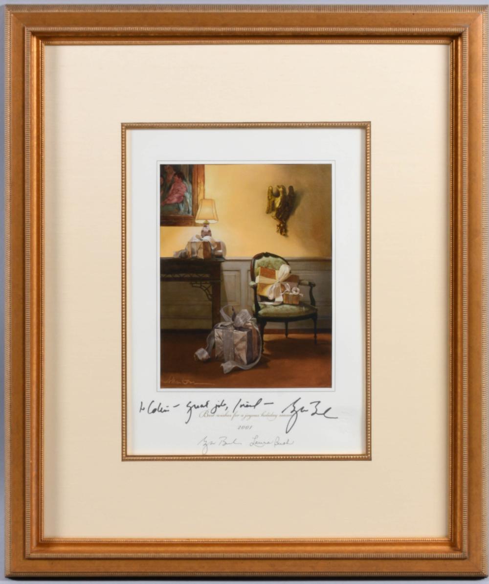 GEORGE W. BUSH, 2001 WHITE HOUSE