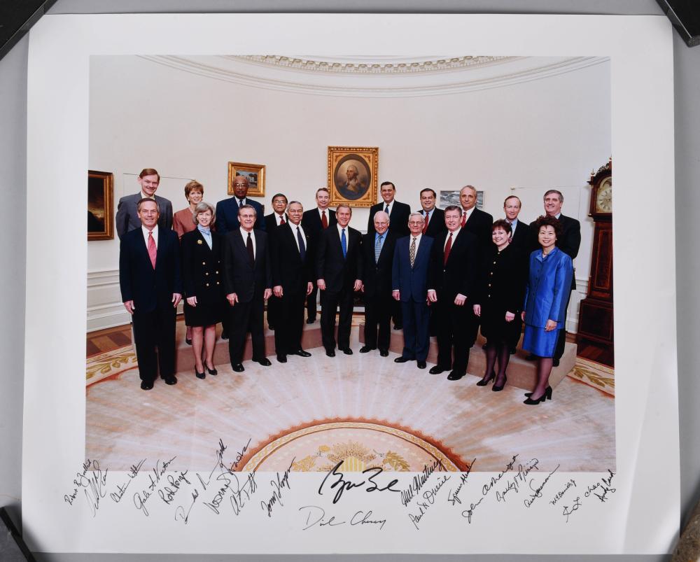 GEORGE W. BUSH AUTOGRAPHED