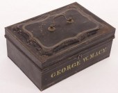 GEORGE W. MACY DECORATED TOLE