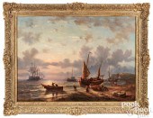 GEORGE W. OPDENHOFF, OIL ON CA