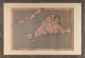 GEORGE WALKER ATLAS MAP OF MAR