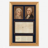 GEORGE WASHINGTON 1797 LETTER