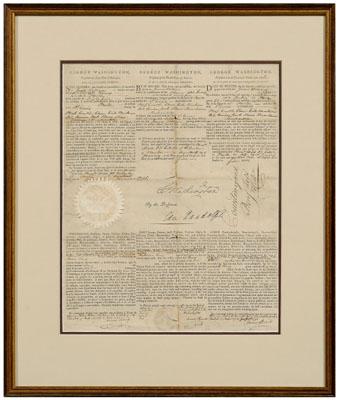 George Washington autograph