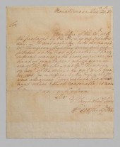 George Washington autograph le