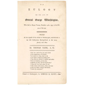 (GEORGE WASHINGTON) EULOGY BY