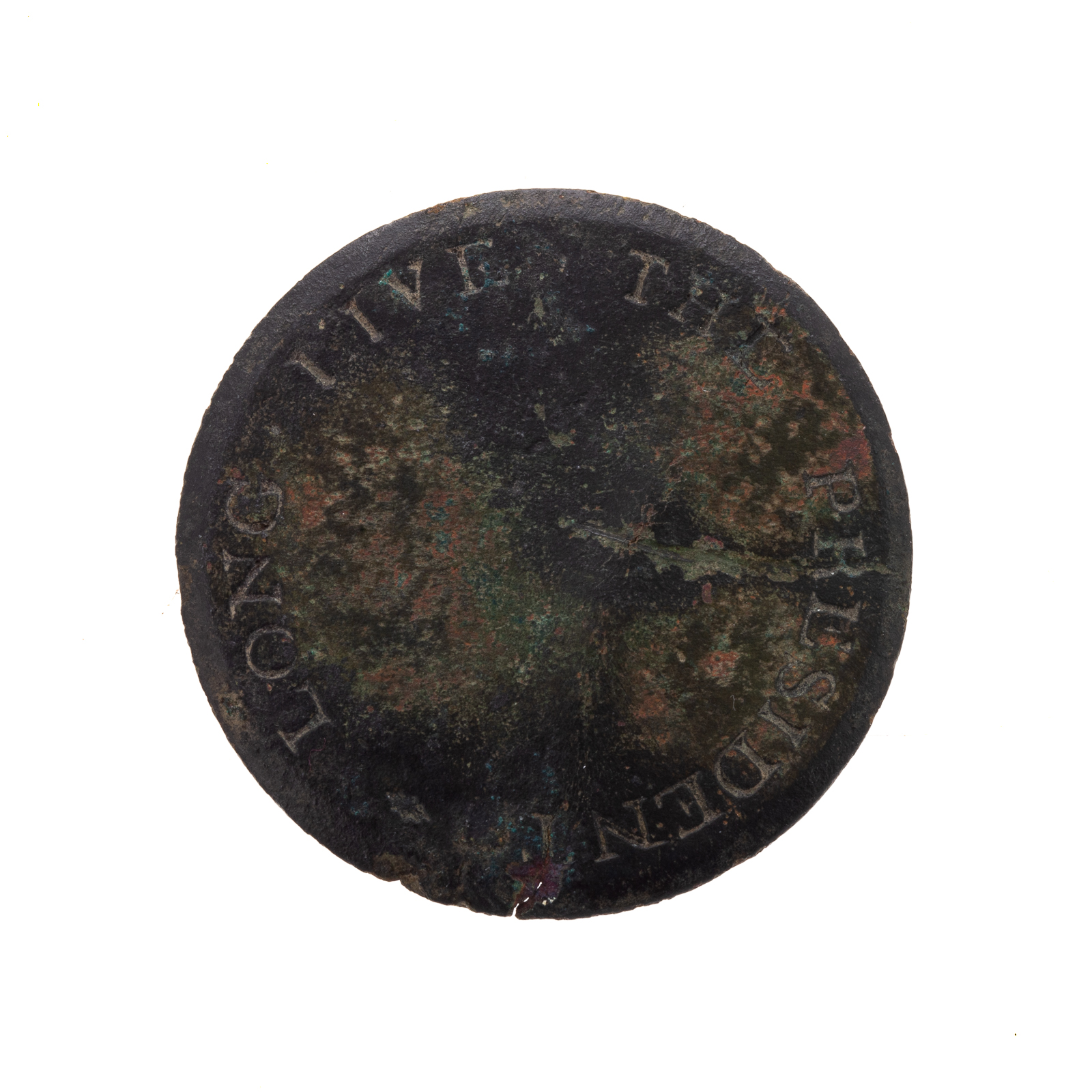 GEORGE WASHINGTON INAUGURAL BUTTON,