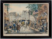 George Washington lithograph,