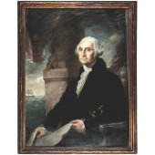 GEORGE WASHINGTON PORTRAIT OIL