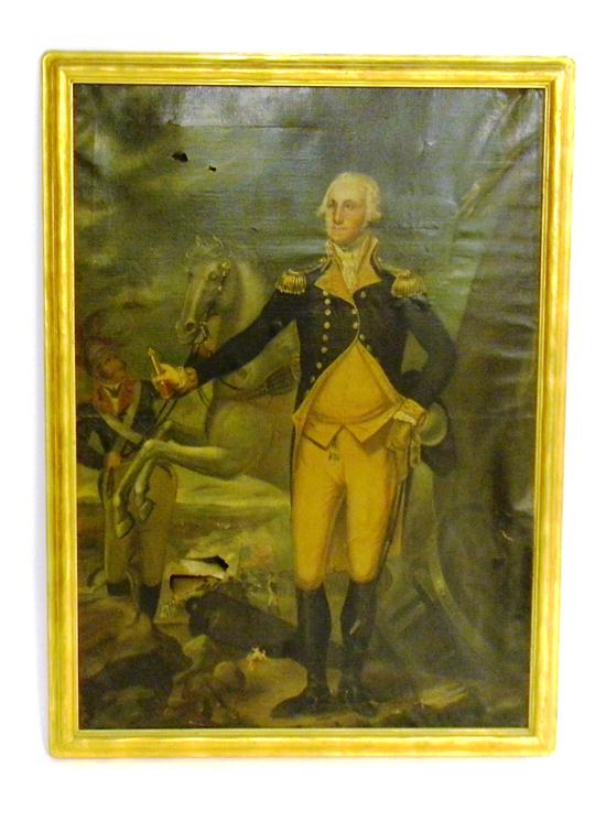 ''George Washington Standing with