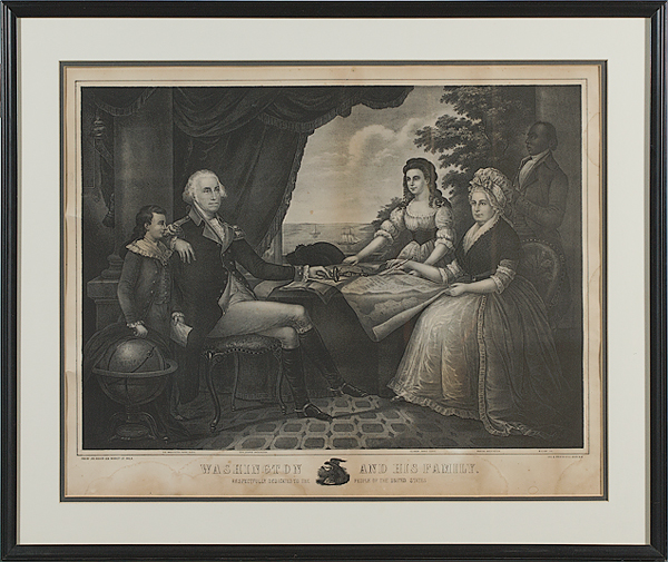George Washington Steel Engraving