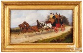GEORGE WRIGHT, OIL ON CANVAS C