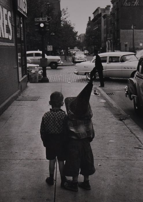 GEORGE ZIMBEL (b. 1929): TWO BOYS
