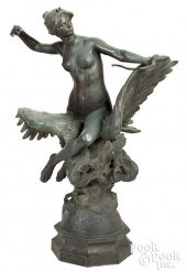 GEORGES BAREAU PATINATED BRONZ