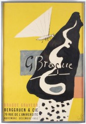 GEORGES BRAQUE EXHIBITION POST