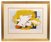 GEORGES BRAQUE 'L 'OISEAU JAUN