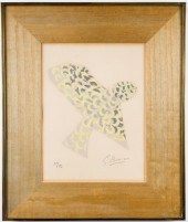 GEORGES BRAQUE "LE RAPACE" LIT
