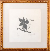 GEORGES BRAQUE "SI JE MOURAIS
