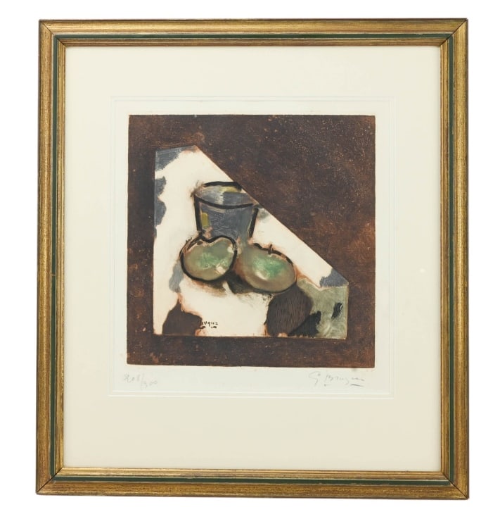 GEORGES BRAQUE SIGNED COLOR