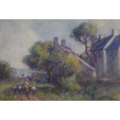 GEORGES CHAVIGNAUD LANDSCAPE W