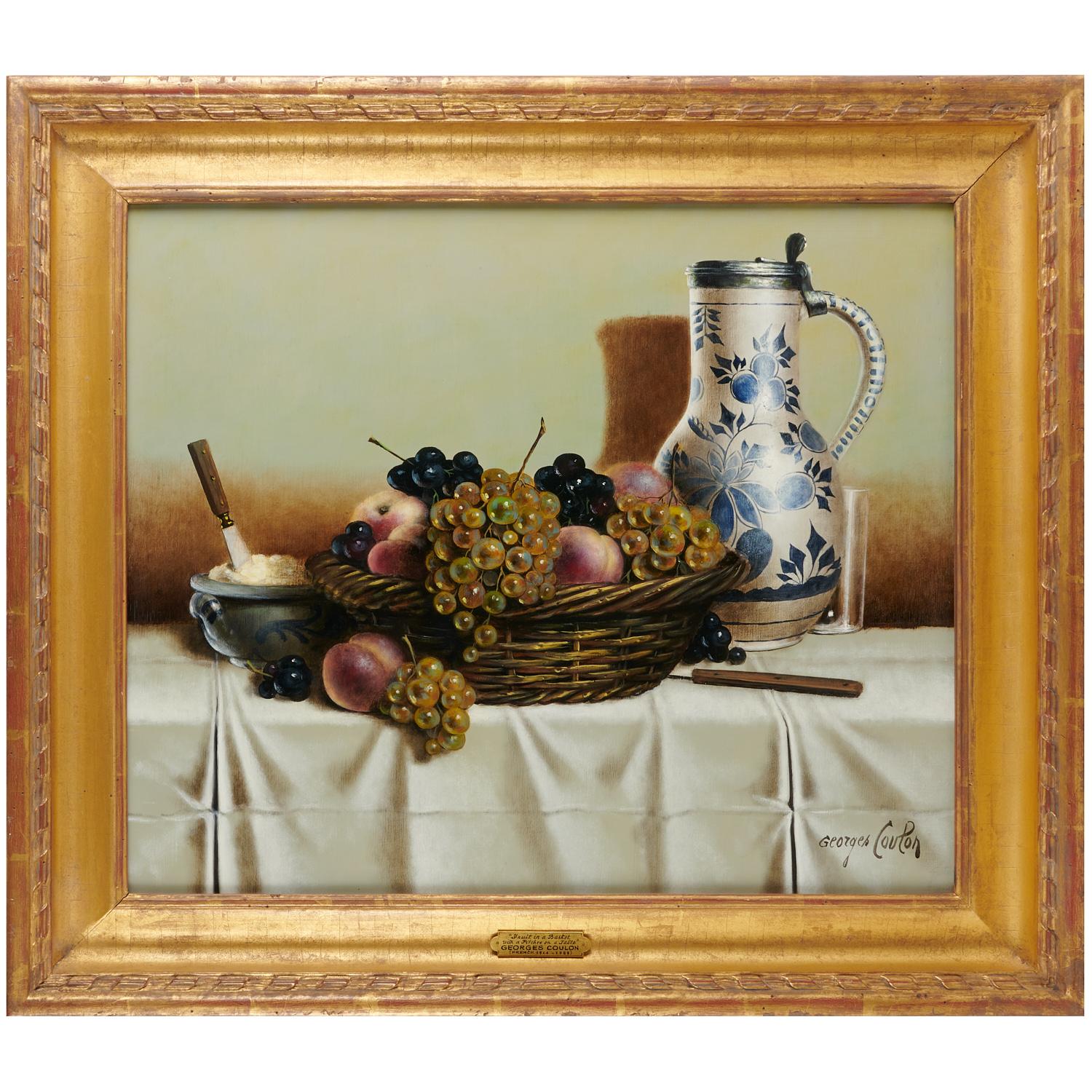 GEORGES COULON, STILL LIFE PAINTING