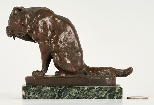 GEORGES GARDET BRONZE SCULPTURE,