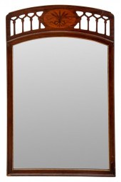 GEORGES III STYLE CARVED MAHOG