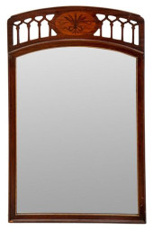 GEORGES III STYLE CARVED MAHOG