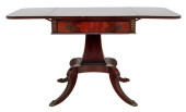 GEORGES III STYLE MAHOGANY PEM