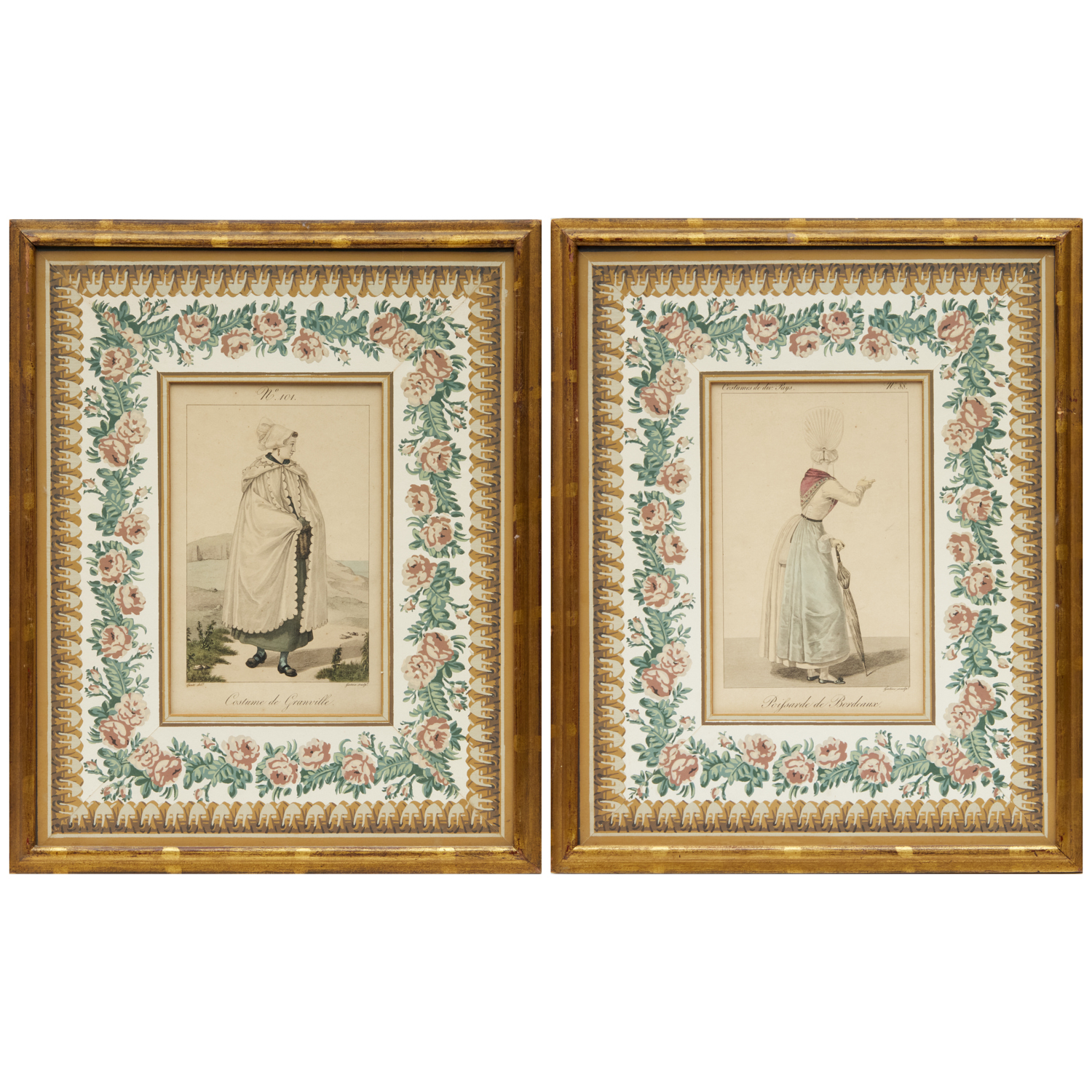 GEORGES JACQUES GATINE, (2) COLORED