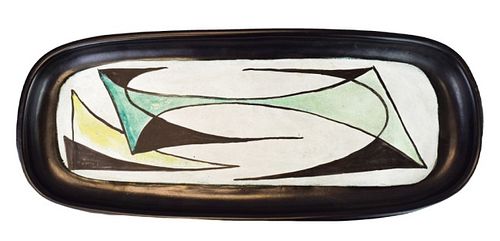 GEORGES JOUVE GLAZED CERAMIC