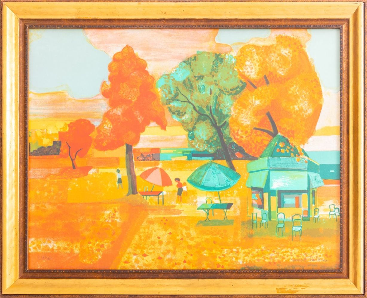 GEORGES LAMBERT "LES TUILLERIES"