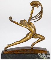 GEORGES LAVROFF, ART DECO BRON