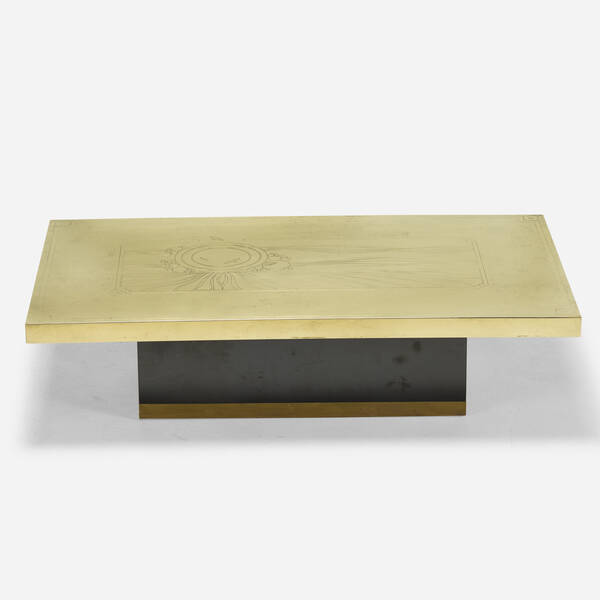 Georges Mathias. Coffee table. c.