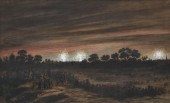 GEORGES MICHEL, EVENING LANDSC