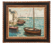 GEORGES RIVAL OIL ON CANVAS<br