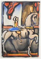 GEORGES ROUALT, CIRCUS AQUATIN