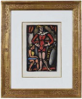 GEORGES ROUAULT AQUATINT(Frenc