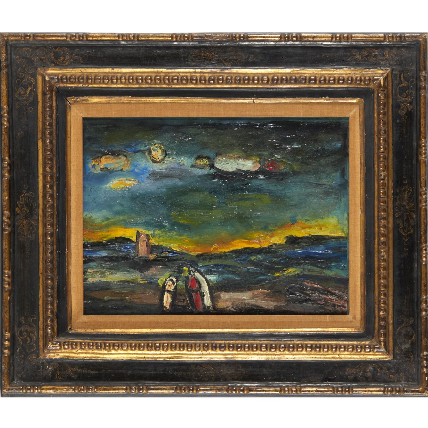 GEORGES ROUAULT (ATTRIB), OIL ON