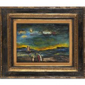 GEORGES ROUAULT (ATTRIB), OIL