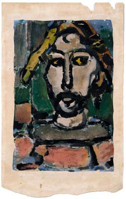 Georges Rouault color aquatint