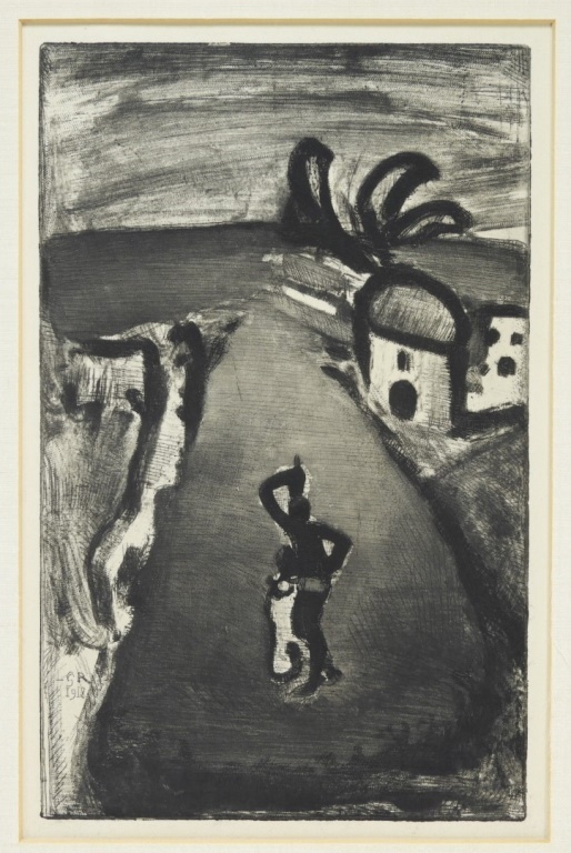 GEORGES ROUAULT LANDSCAPE WITH