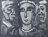 GEORGES ROUAULT "LES VISAGES"